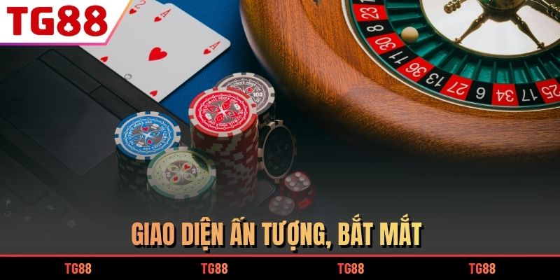 Giao diện ấn tượng, bắt mắt