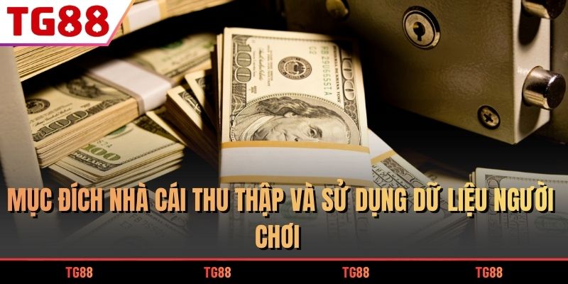 Mục đích nhà cái thu thập và sử dụng dữ liệu người chơi 